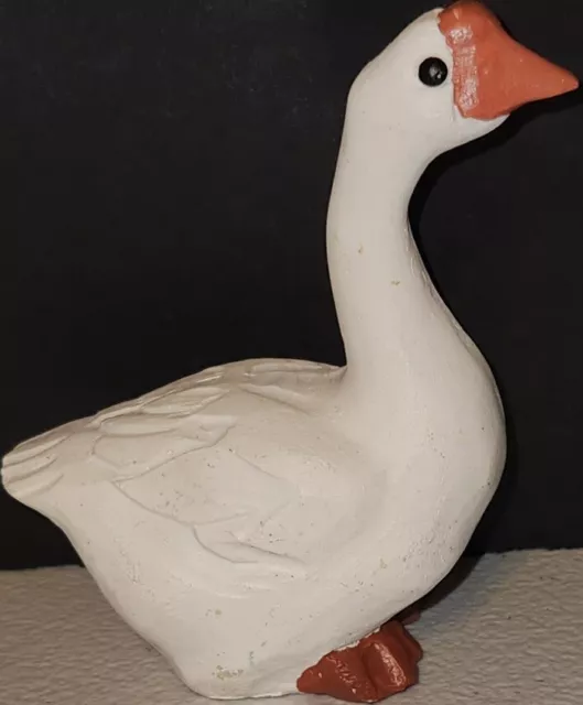 ceramic goose figurine