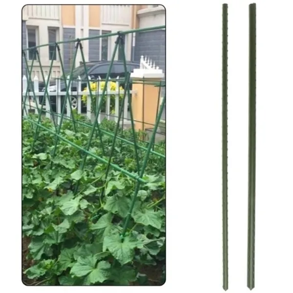 Pflanzstab Rankhilfe Pflanzenstütze Pflanzstäbe Verbinder 90-180cm 1-100 Stück
