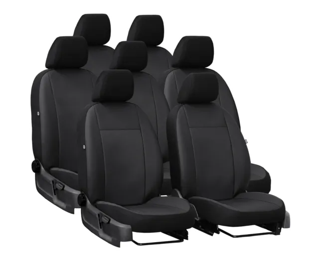 Vw Tiguan Allspace 7 Seats 2017-2023 Artificial Leather Tailored Seat Covers