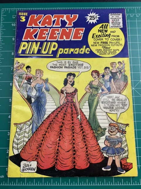 Katy Keene Pin-up Parade #3 Archie Comics 1956 Early Silver Age