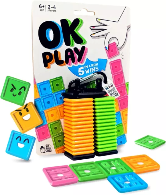 OK Play Board Game: Fun and Easy Game For Kids And Adults | Great Travel Game