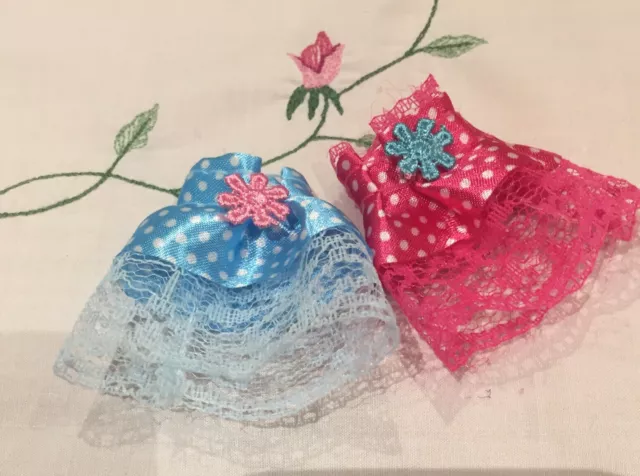 Dolls House Skirts 2 Hand Made Skirts - Dolls House Accessories- 12th Scale