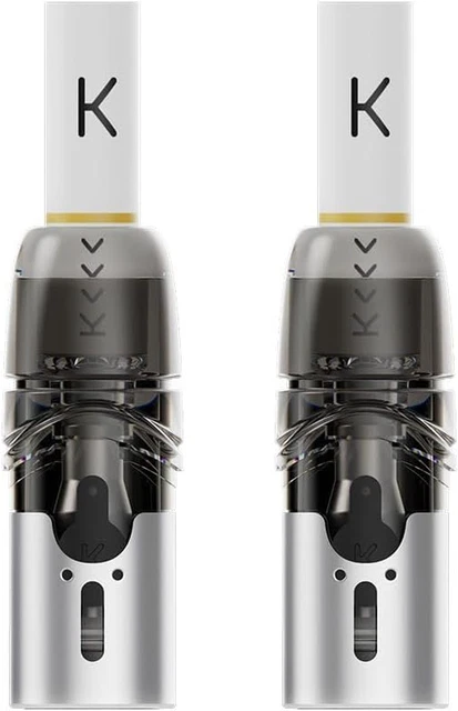 2 Ricambio 2 Pod Low Liquid Reminder Con Sistema Child Proof per Sigaretta Elett