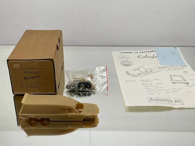Kit Monté ESDO 1/43 - Citroën CX Serie II Tissier Bagagère Presse Hollander - Occasion