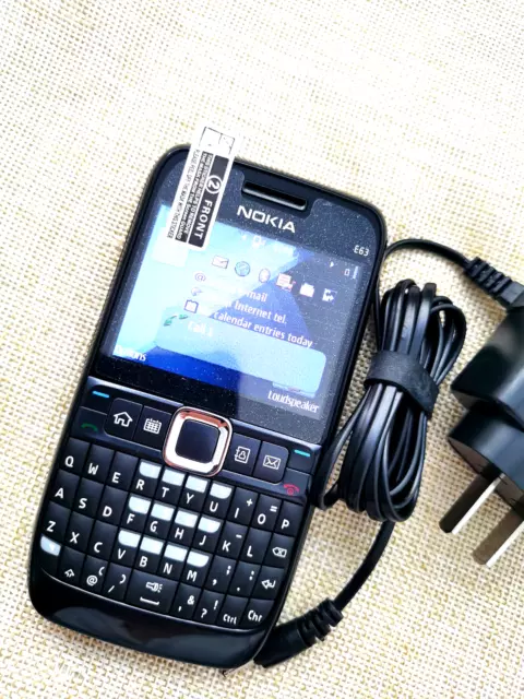 Nokia E Series E63 - Black (Unlocked) Smartphone