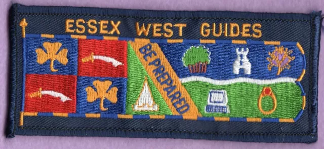 UK Girlguiding/Girl Guides Standard - Essex West - badge