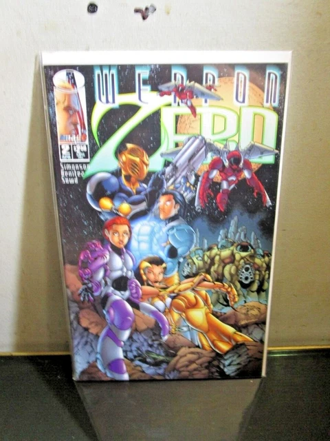 WEAPON ZERO #2 1995 IMAGE -GUNS ALONG THE POTOMAC- SIMONSON/BENITEZ Bagged Board