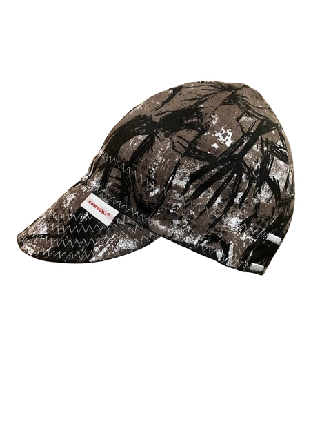 NWT Comeaux Caps Welders Welding hats solid black size 7-3/8