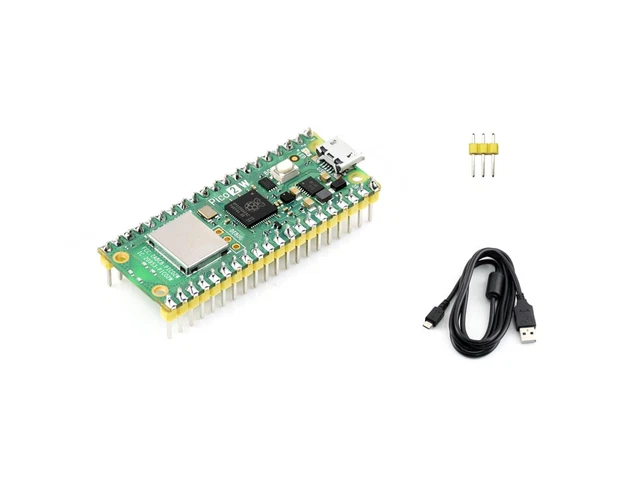 Pico Raspberry Pi Set PRE SOLDERED RASPBERRY Pi Pico 2 W with Header RP2350 Microcontroller ...