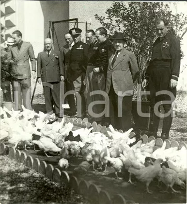 1941 MILANO FIERA Campionaria - Visita autorità all'allevamento dei ...