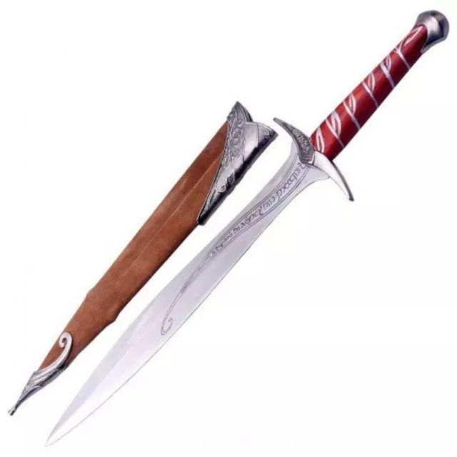 Stainless Steel Hobbit Sting Sword Replica from Lord of the Rings With Scabbard