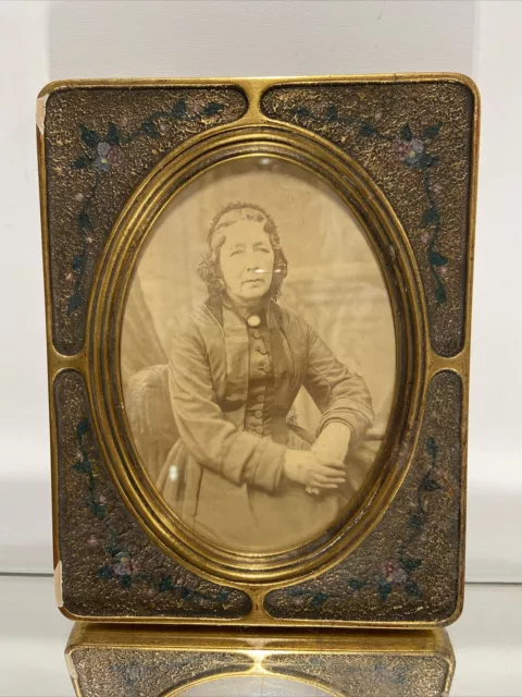 VTG. Gold Leaf Gilded Victorian Picture Frame Art Nouveau with Glass