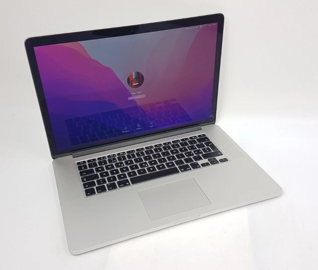 Apple MacBook Pro A1398 15" i7 4th 3.4GHz 512GB NVMe 16GB Monterey Swiss Layout