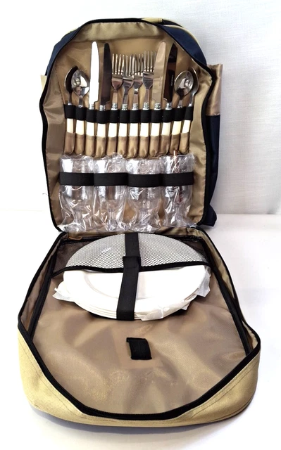 CLASSIC LEISURE TRAVEL Picnic Set Backpack People Large Capacity