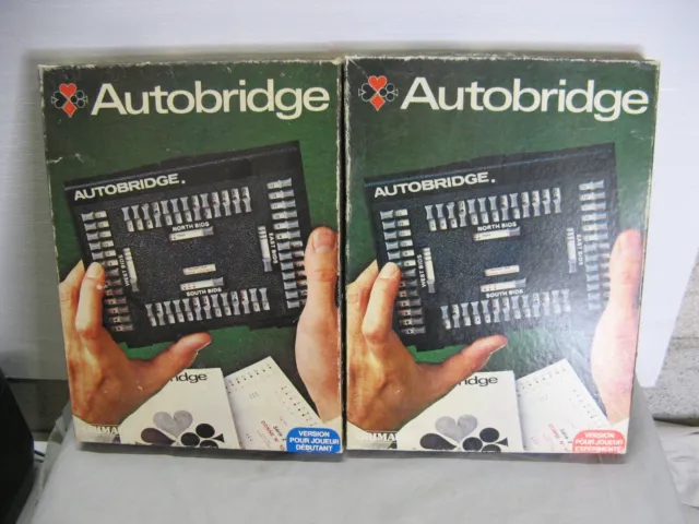 Jeu Autobridge version débutant et version espérimenté pour apprendre/jouer solo