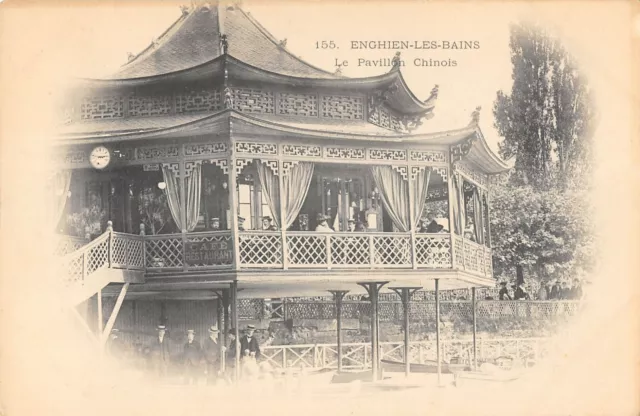 Cpa 95 Enghien Les Bains Le Pavilion Chinese