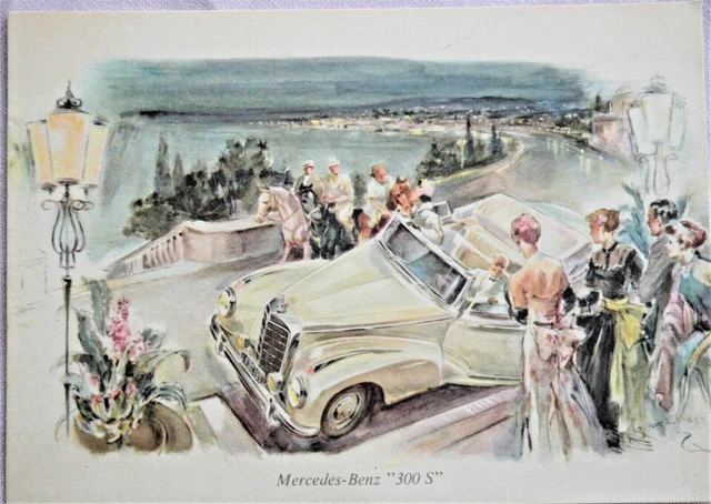 Postkarte MERCEDES BENZ 1904