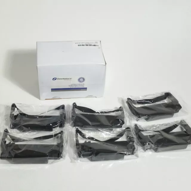 DATAPRODUCTS E2110 Ink Ribbon for Epson ERC30 black 6 pack