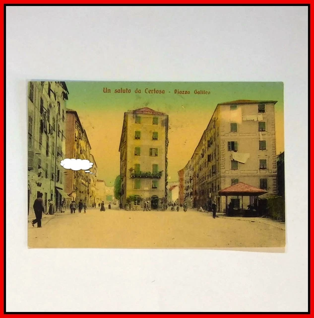 Carte Postale Ancienne – Turin, Saluto Da Valle Rara, Voyage 1910, Subalpina