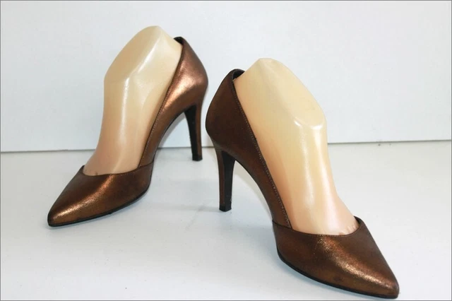 Escarpins Minelli Velours Bleu Roi - Talons Hauts - Taille 38 - Très Bon état Occasion