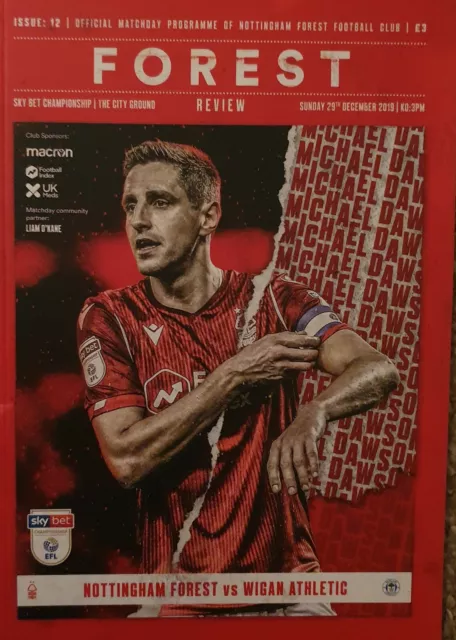 NOTTINGHAM FOREST v WIGAN ATHLETIC 2019/20