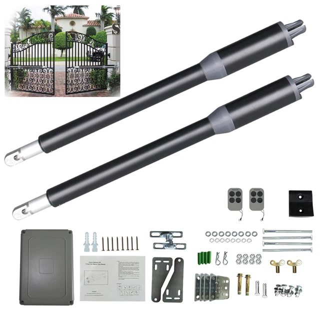 ELECTRIC AUTOMATIC HEAVY Duty Arm Dual Swing Gate Opener, Gates Up to