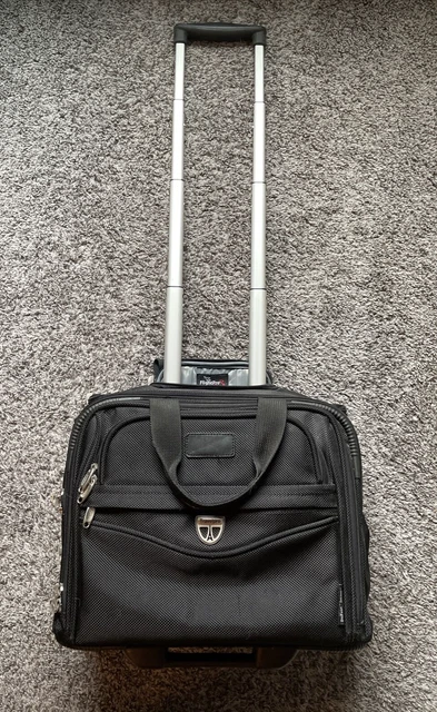 Travelpro FlightPro 3 Luggage Black Wheeled Carry On Rolling Bag 14Hx16Wx9D