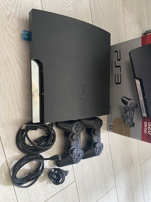 Console Sony PlayStation 3 PS3 Slim 320Go En Boite + 2 Manettes - CECH-2504B