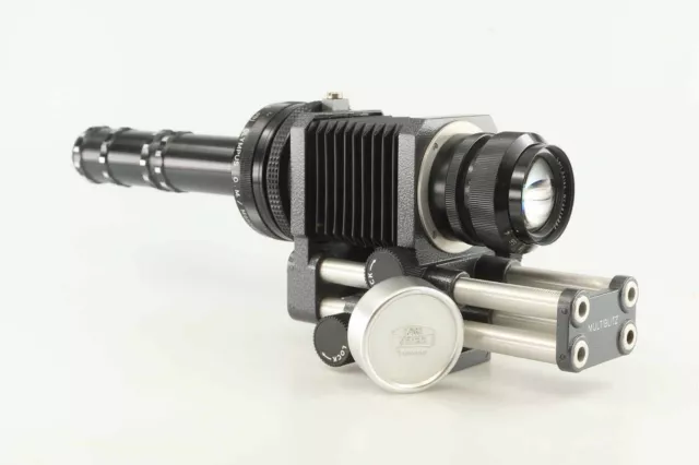 Zeiss S Planar 60 60mm mit Balgen Leica M39 und C Mount Adapter near mint  89871