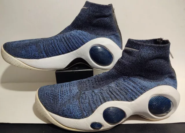 NIKE FLIGHT BONAFIDE Jason Kidd Basketball Shoes Blue White Men s Size 10 70.00 PicClick