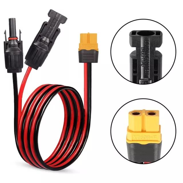 Para Solar Generato Cable Panel Solar Exterior 4.0x8.0mm Doble Aislamiento