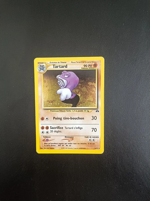 Pokémon Card Tartard 9/75 Holo NEO Discovery Wizards FR