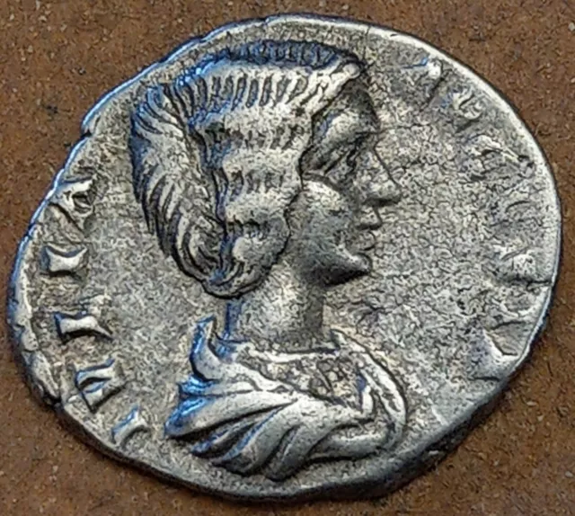 Roman Coin Silver Denarius Of Julia Julia Domna Augusta, Apr4.5