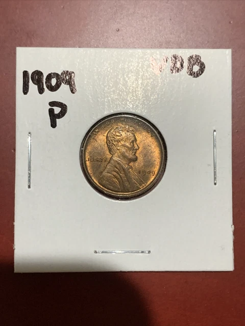 1909-P VDB Lincoln Wheat Cent - Brilliant Uncirculated RB - *Nice*