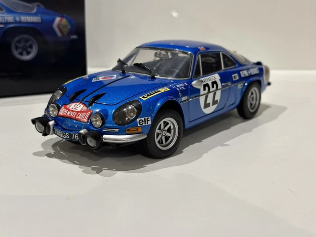 Alpine A110 1600S Rallye Monte Carlo 1972 1/18 SOLIDO S1804207