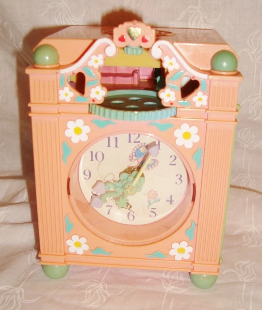 Polly Pocket Fun time Clocks Play-set - Pink Variation - 1991Échange Polly Pocket Fun time Clocks Play-set - Pink Variation - 1991Échange