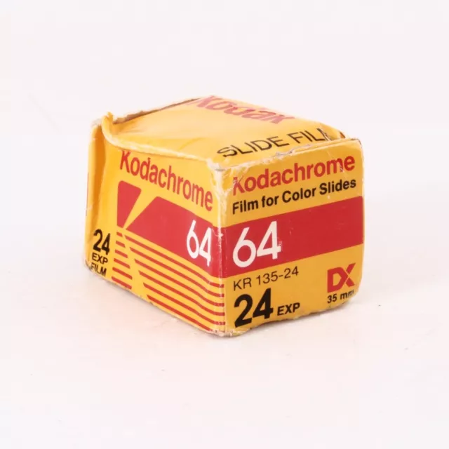 _ Película sellada Kodachrome 64 KR135-24 35 mm [Expiración 6 1989] 3