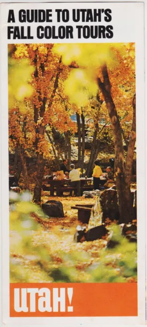 1970's Utah's Fall Colors Promotional Tourism Brochure