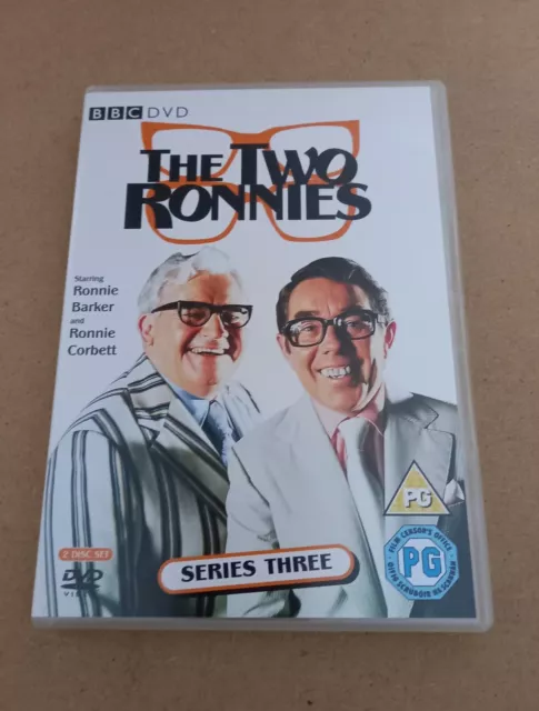 The Two Ronnies: Series 3 DVD (2008) Ronnie Barker cert PG 2 discs