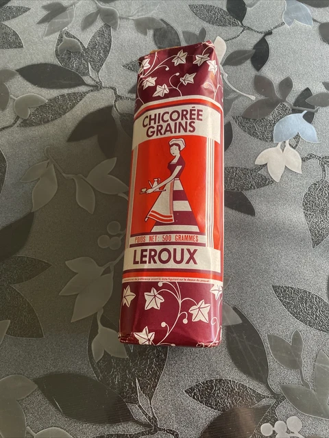 Ancien Paquet Chicorée Leroux – Vintage, Neuf, Vers 1930
