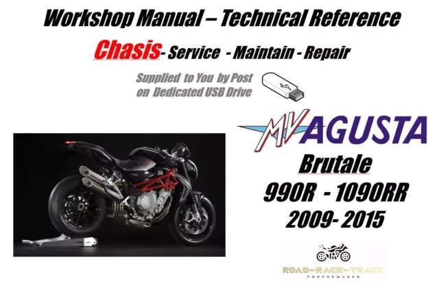 Werkstatthandbuch USB MV Agusta Brutale 990R - 1090RR 2009 - 2015