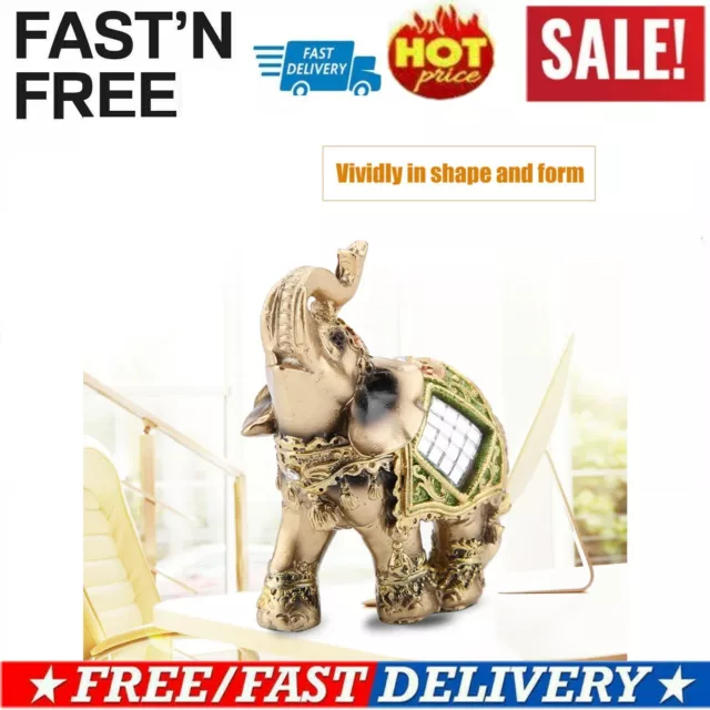 Lucky Feng Shui Home Decor Elephant Bronze Indoor Ornament Statue Animal Figure