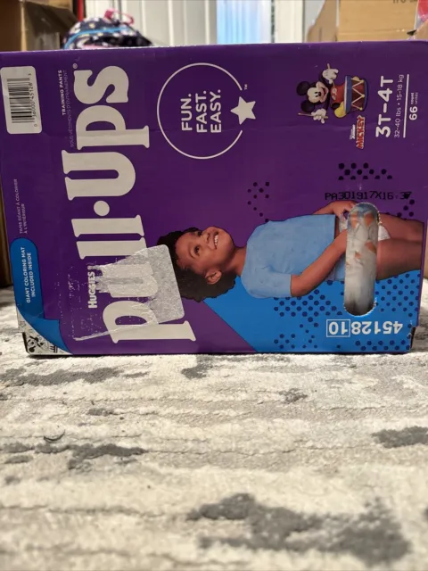 Huggies Pull Ups Boy’s Potty Disposable Training Pants - Size 3T-4T - 66ct