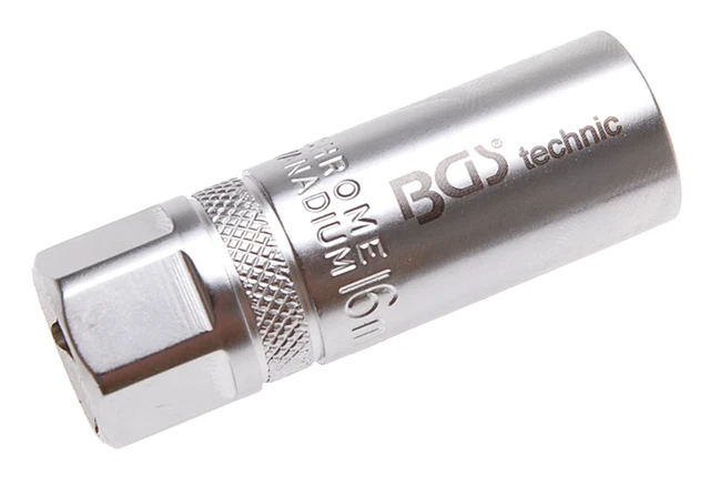 16 Mmo2 Socket BGS - 16 mm Spark Plug Socket, Retaining Spring - 1/2