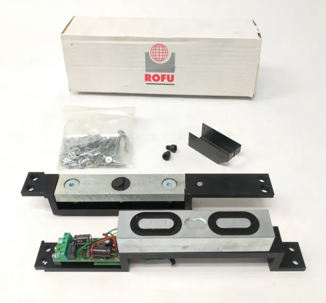 ROFU 8035 Fail-Safe Magnetic Mini Shear-Lock 12-24VDC 0.25-0.5A 1200lbs