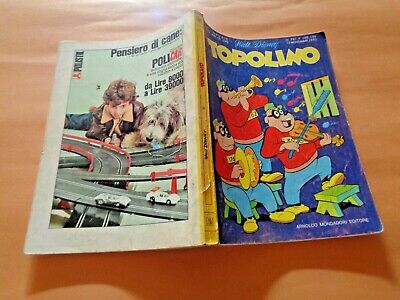 Topolino N° 781 1970 Ed.mondadori/Disney Discreto Cedola, Bollino