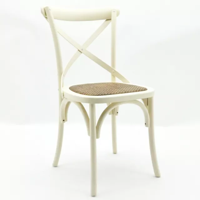 Cream Dining Chairs Oak Wooden Chairs Cross Back Dining Chairs