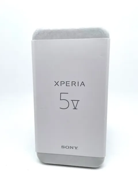 Sony Xperia 5 V 128GB Dual-SIM silber Smartphone Hervorragend – Refurbished