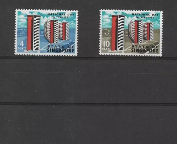 Singapore Stamps  -  SG80/81  - MNH (National Day)