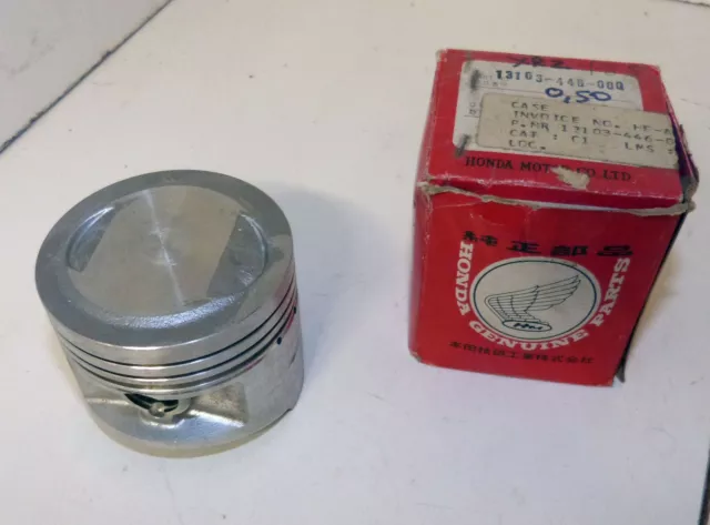 HONDA Piston 0.50 OEM XR185  XR 185 1979 neuf 13103-446-000